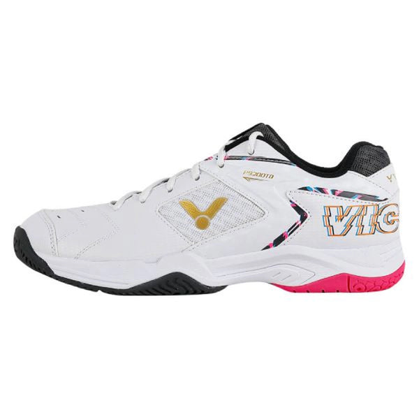 Victor P9200 TD Badminton Shoes - (Bright White/Dark Sapphire)
