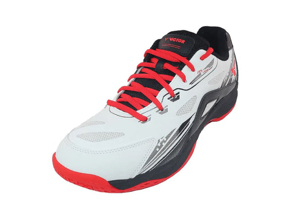Victor AS 16W court Shoes [Black/White]