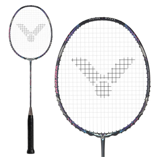 Victor Thruster RYUGA-II PRO Unstrung badminton Racket [Mazarine Blue]