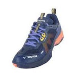 Victor S82TD Court Shoe [Medieval Blue/Neon Orange]