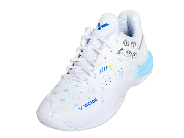 Victor X Doraemon P-DRM-A Indoor Court Shoes [Bright White]