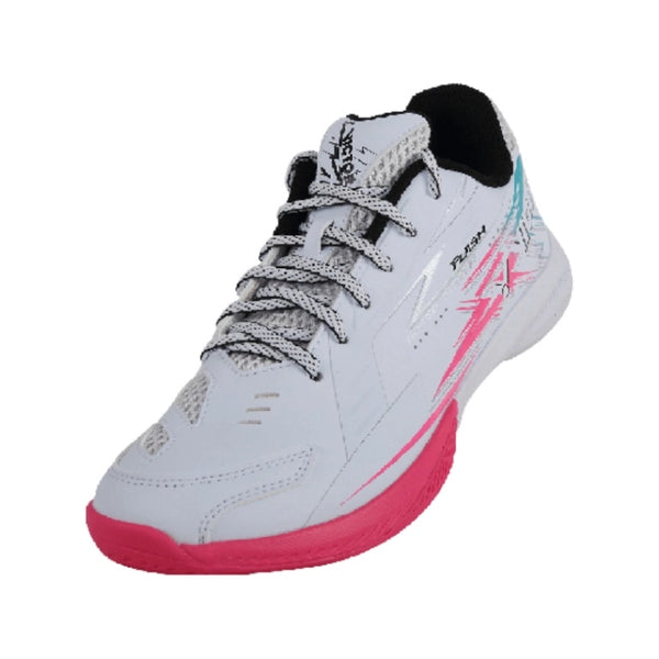 Victor Flash Badminton Shoes [White/Virtual Pink]